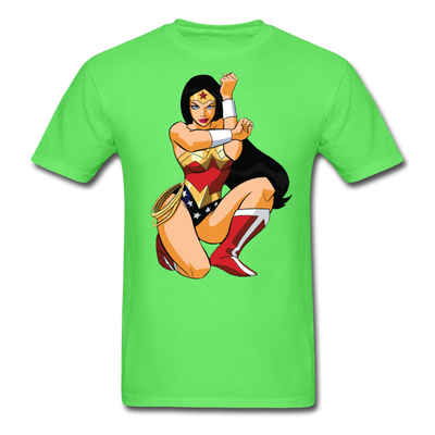 Wonder Woman Cartoon Unisex Classic T-Shirt - kiwi