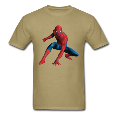 Spider-Man Unisex Classic T-Shirt - khaki