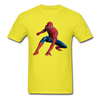 Spider-Man Unisex Classic T-Shirt - yellow