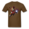 Iron Man Unisex Classic T-Shirt - brown