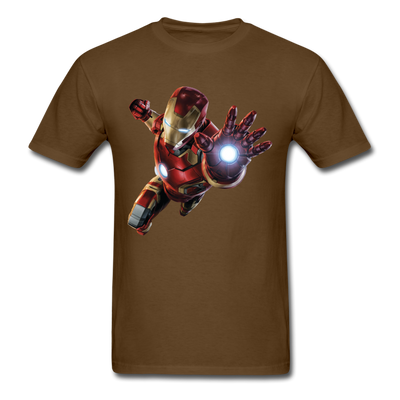Iron Man Unisex Classic T-Shirt - brown