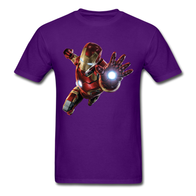 Iron Man Unisex Classic T-Shirt - purple