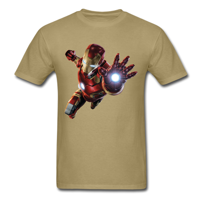 Iron Man Unisex Classic T-Shirt - khaki