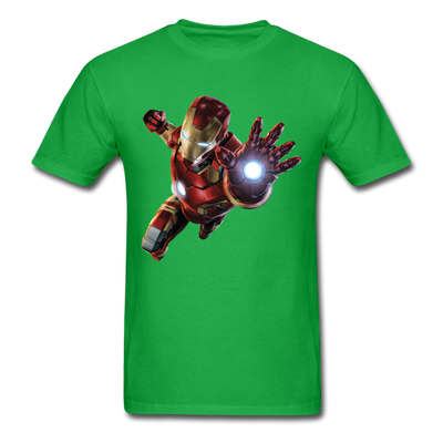 Iron Man Unisex Classic T-Shirt - bright green