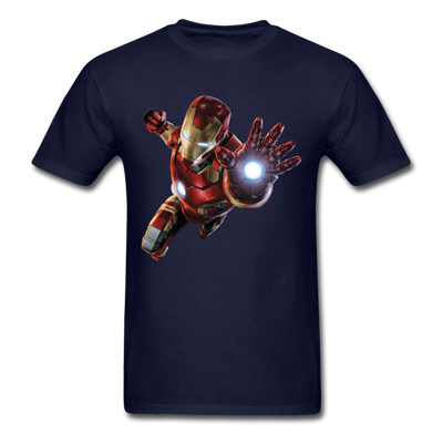 Iron Man Unisex Classic T-Shirt - navy