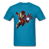 Iron Man Unisex Classic T-Shirt - turquoise