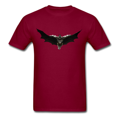 Batman Flying Unisex Classic T-Shirt - burgundy