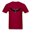 Batman Flying Unisex Classic T-Shirt - dark red