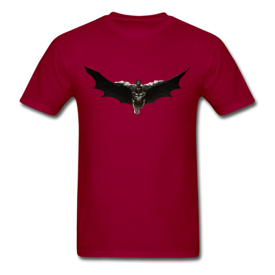 Batman Flying Unisex Classic T-Shirt - dark red