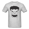 Hulk Face Unisex Classic T-Shirt - heather gray