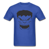 Hulk Face Unisex Classic T-Shirt - royal blue