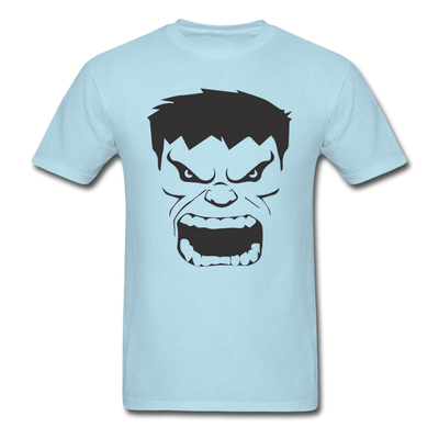 Hulk Face Unisex Classic T-Shirt - powder blue