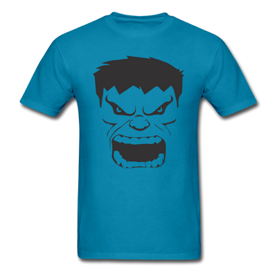 Hulk Face Unisex Classic T-Shirt - turquoise