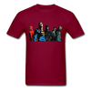 Justice League Unisex Classic T-Shirt - burgundy