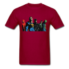 Justice League Unisex Classic T-Shirt - dark red
