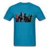 Justice League Unisex Classic T-Shirt - turquoise