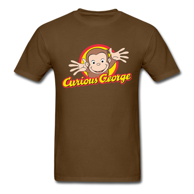 Curious George Unisex Classic T-Shirt - brown
