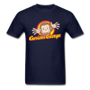 Curious George Unisex Classic T-Shirt - navy