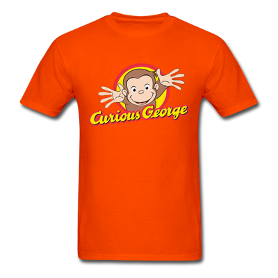 Curious George Unisex Classic T-Shirt - orange