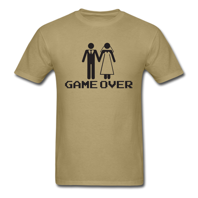 Funny Game Over Unisex Classic T-Shirt - khaki