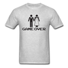 Funny Game Over Unisex Classic T-Shirt - heather gray