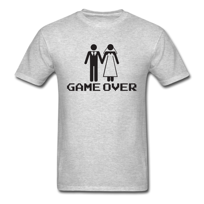 Funny Game Over Unisex Classic T-Shirt - heather gray