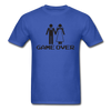 Funny Game Over Unisex Classic T-Shirt - royal blue