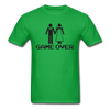 Funny Game Over Unisex Classic T-Shirt - bright green
