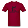 Funny Game Over Unisex Classic T-Shirt - dark red