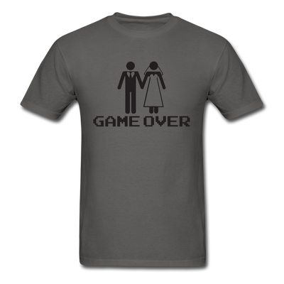 Funny Game Over Unisex Classic T-Shirt - charcoal