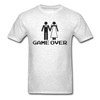 Funny Game Over Unisex Classic T-Shirt - light heather gray