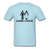 Funny Game Over Unisex Classic T-Shirt - powder blue