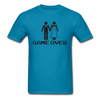 Funny Game Over Unisex Classic T-Shirt - turquoise