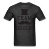 Team Groom Unisex Classic T-Shirt - heather black
