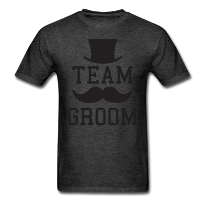 Team Groom Unisex Classic T-Shirt - heather black