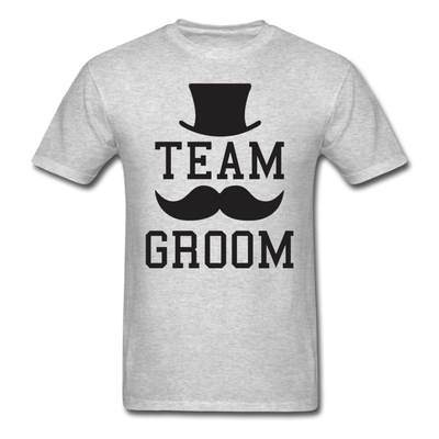 Team Groom Unisex Classic T-Shirt - heather gray