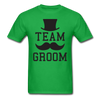 Team Groom Unisex Classic T-Shirt - bright green
