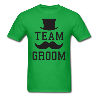 Team Groom Unisex Classic T-Shirt - bright green