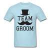 Team Groom Unisex Classic T-Shirt - powder blue