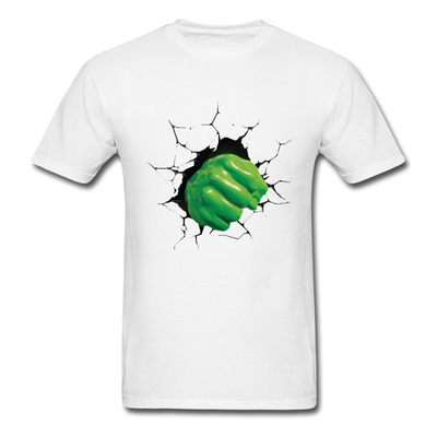 Hulk Fist Unisex Classic T-Shirt - white