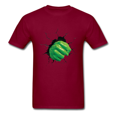 Hulk Fist Unisex Classic T-Shirt - burgundy