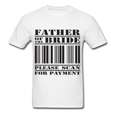 Father of the Bride Unisex Classic T-Shirt - white