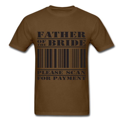 Father of the Bride Unisex Classic T-Shirt - brown