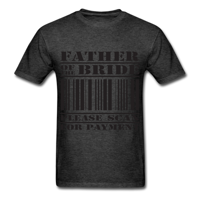 Father of the Bride Unisex Classic T-Shirt - heather black