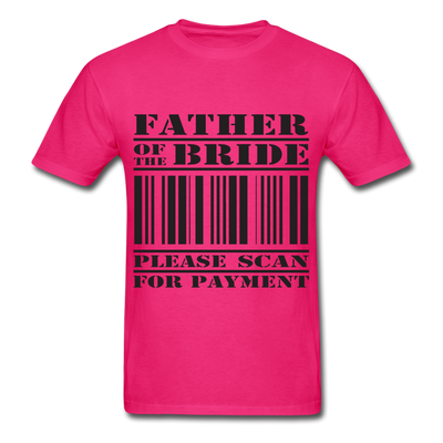 Father of the Bride Unisex Classic T-Shirt - fuchsia
