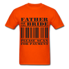 Father of the Bride Unisex Classic T-Shirt - orange