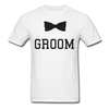 Groom Tie Unisex Classic T-Shirt - white