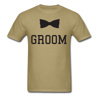 Groom Tie Unisex Classic T-Shirt - khaki