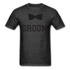 Groom Tie Unisex Classic T-Shirt - heather black