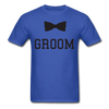 Groom Tie Unisex Classic T-Shirt - royal blue
